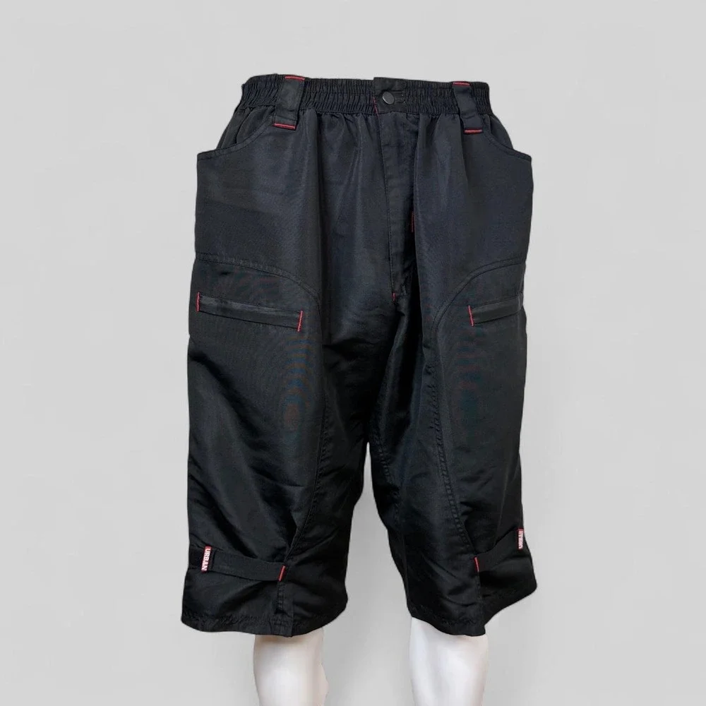 Urban Pipeline black shorts with red stitching, size 3XL